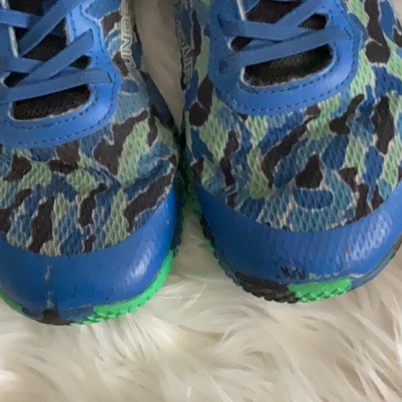 Under Armour Blue and Green Athletic Sneakers - Picture 11 of 16